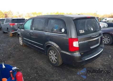 2015 Chrysler Town & Country Touring из США, поврежденный, VIN 2C4RC1BG8FR587724